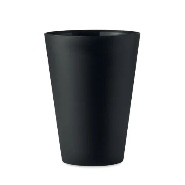 FESTA LARGE Frosted PP cup 300ml Black