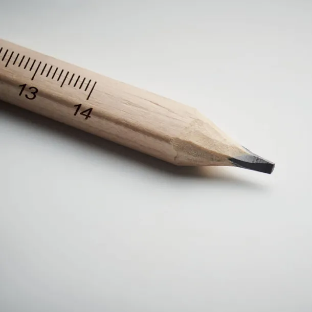 MADEROS Carpenters pencil with ruler Wood