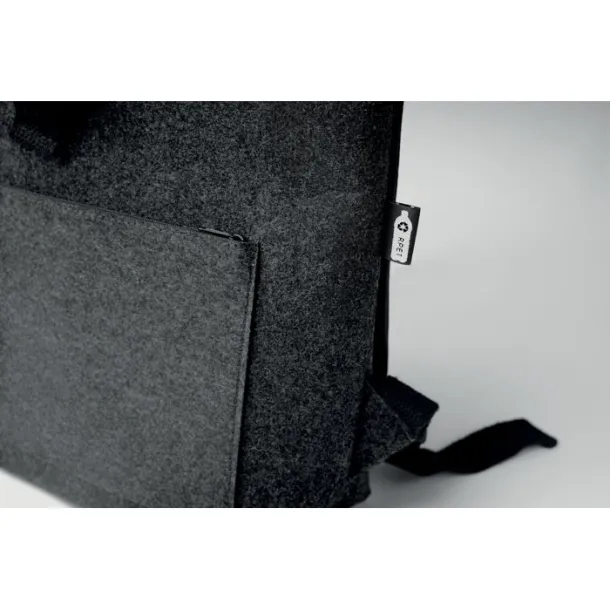 INDICO PACK RPET felt backpack Stone Grey