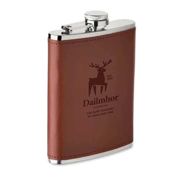 SLIMMY Slim hip flask 200 ml Brown