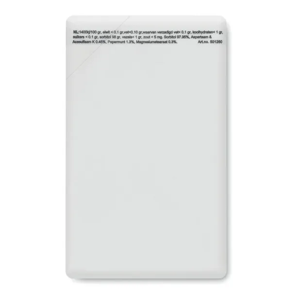 MINTCARD Mint dispenser White