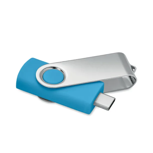 COLODRI USB flash 3.0 tip-C - 16 GB Tirkizna
