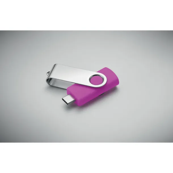 COLODRI USB flash 3.0 tip-C - 16 GB Fuksija