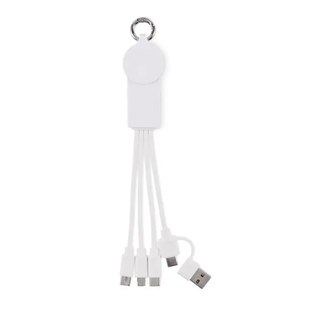 ICAB 2 u 1 kabel za punjenje tip-C Bijela