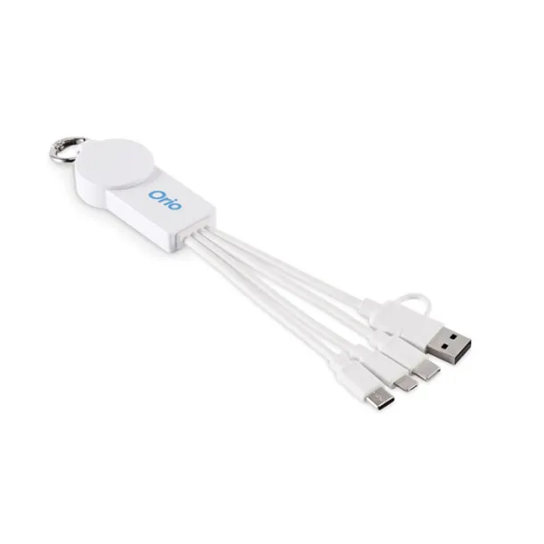 ICAB 2 u 1 kabel za punjenje tip-C Bijela