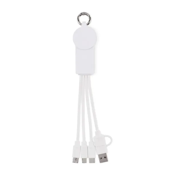 ICAB 2 u 1 kabel za punjenje tip-C Bijela