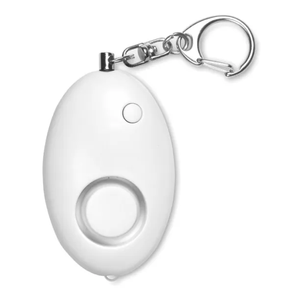 ALARMY Personal alarm with keyring White