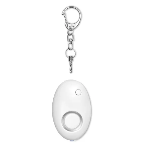 ALARMY Personal alarm with keyring White