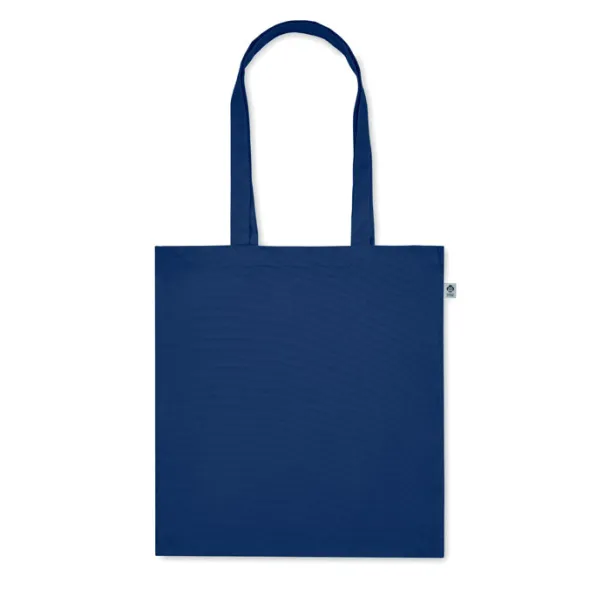 BENTE COLOUR Organic cotton shopping bag Blue