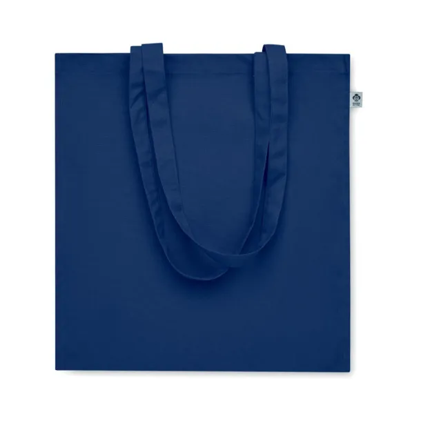 BENTE COLOUR Organic cotton shopping bag Blue