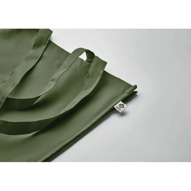 BENTE COLOUR Torba za kupovinu od organskog pamuka 220 gr/m² Zelena