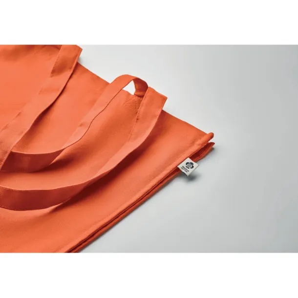 BENTE COLOUR Organic cotton shopping bag Orange