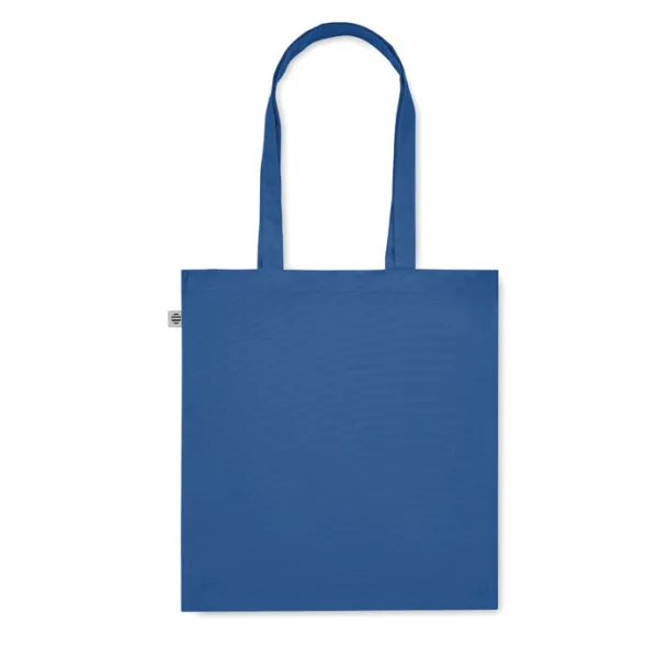BENTE COLOUR Organic cotton shopping bag Royal blue