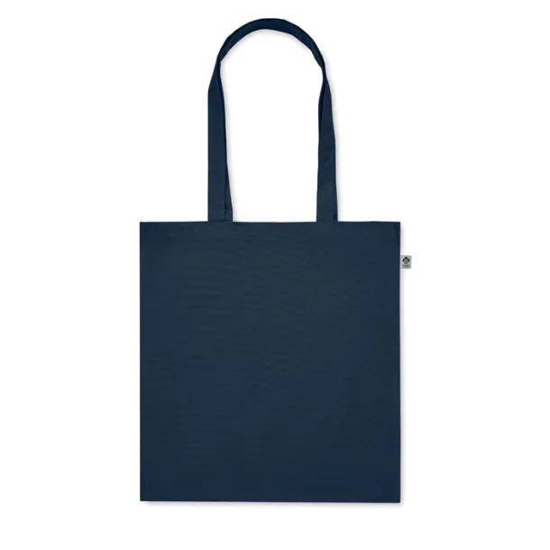 BENTE COLOUR Organic cotton shopping bag French navy