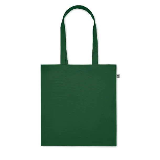BENTE COLOUR Torba za kupovinu od organskog pamuka 220 gr/m² Dark Green