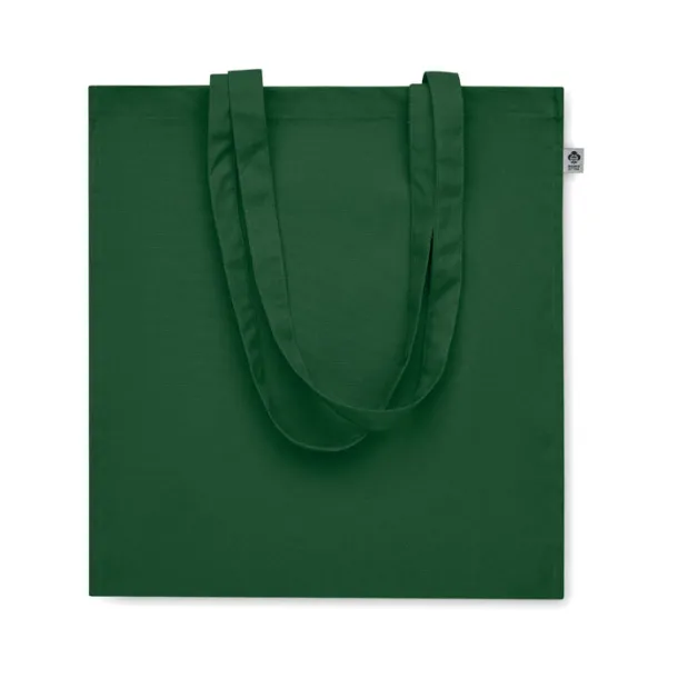 BENTE COLOUR Organic cotton shopping bag Dark Green