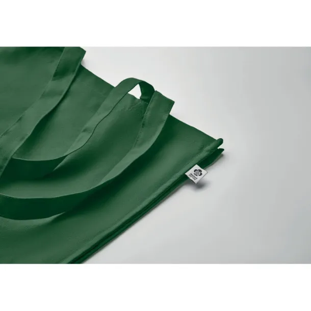 BENTE COLOUR Organic cotton shopping bag Dark Green