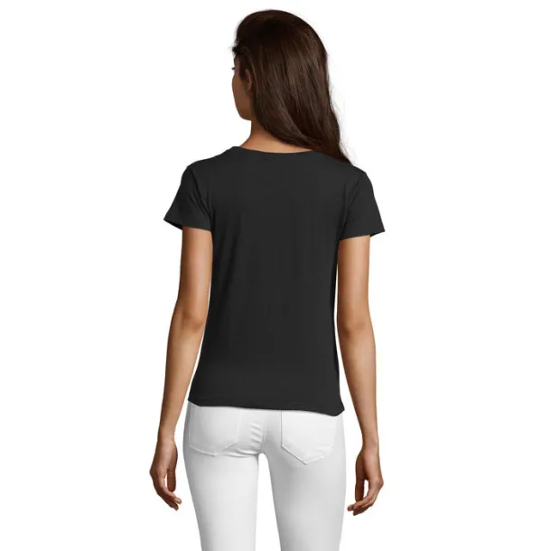 REGENT FIT WOMEN TSHIRT-150g deep black