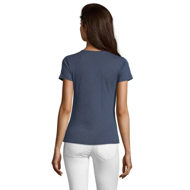 REGENT FIT WOMEN TSHIRT-150g heather denim