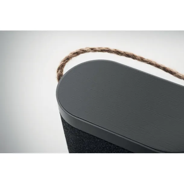WUSIC 15W wireless charger speaker Black