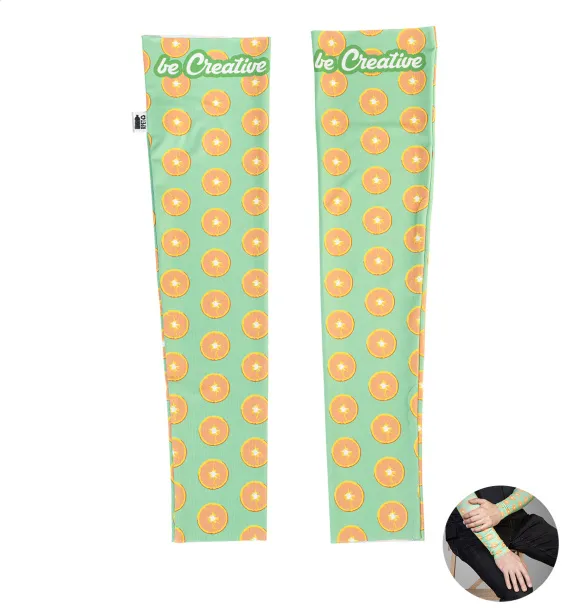 CreaLimb custom RPET arm sleeves White