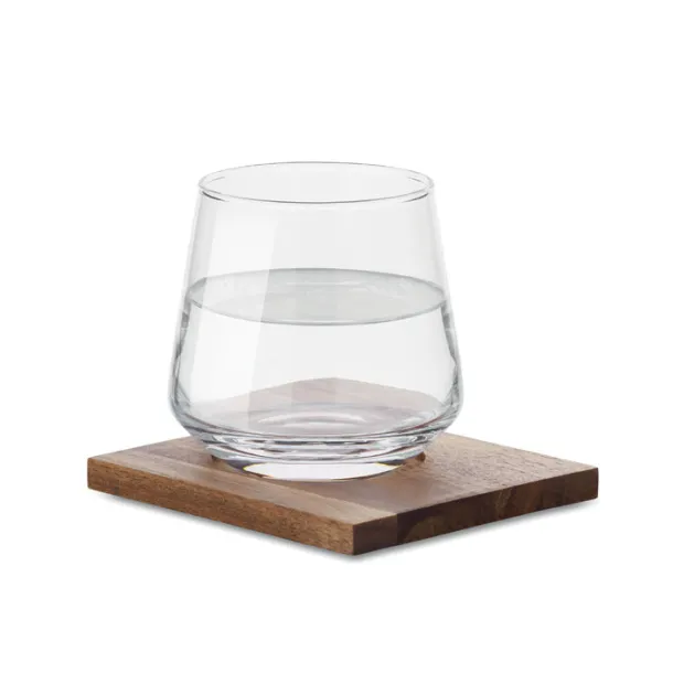 DRINKS Whisky short drink glass set Transparent