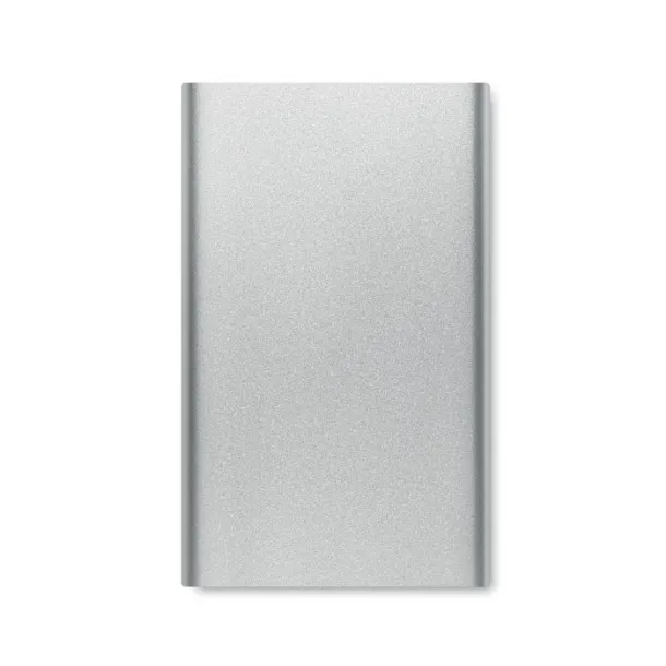 POWERFLAT C Prijenosna baterija tipa C, 4 000 mAh Mat srebrna