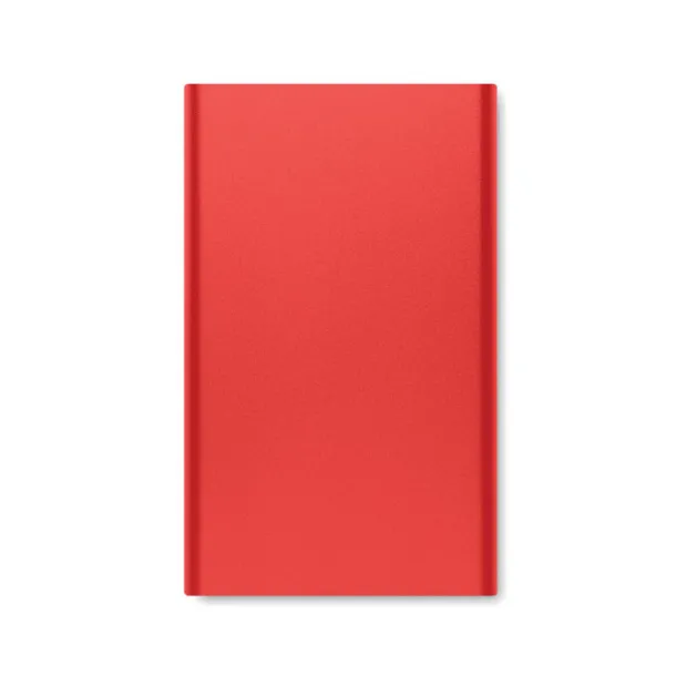 POWERFLAT C Prijenosna baterija tipa C, 4 000 mAh Crvena