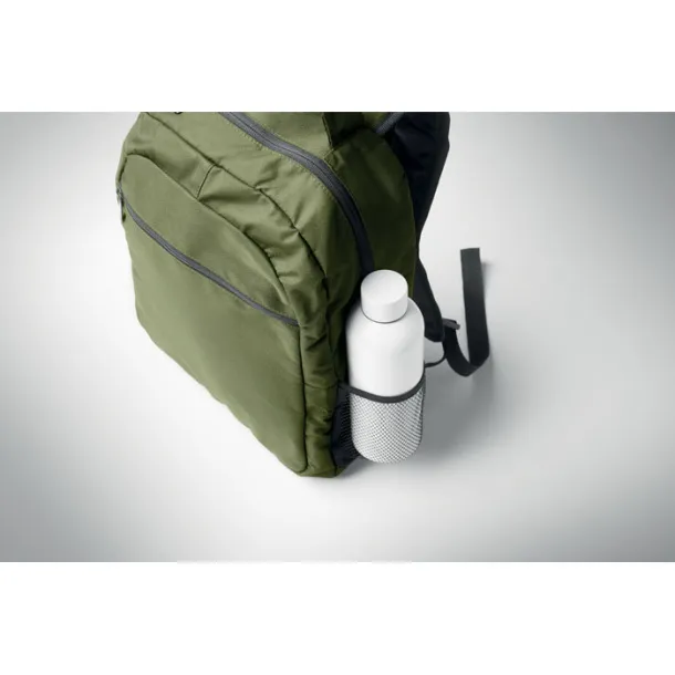 PUTER / TOPPER 600D RPET backpack trolley Army Green