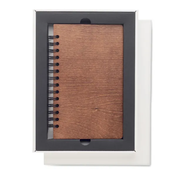 SAVAGE GROWBOOK™ od brezinog drva, A5 Smeđa