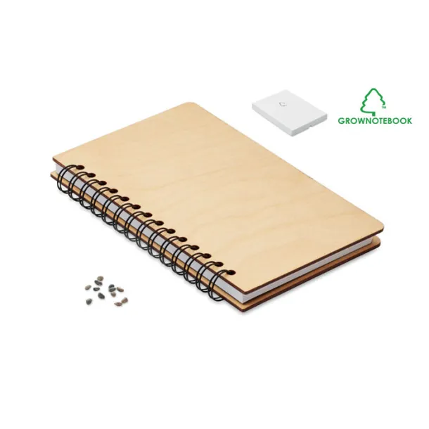 SAVAGE GROWBOOK™ od brezinog drva, A5 Drvo