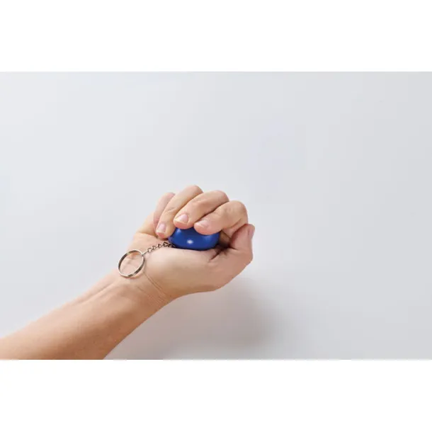 CIRKELY PU ball shape key ring Blue