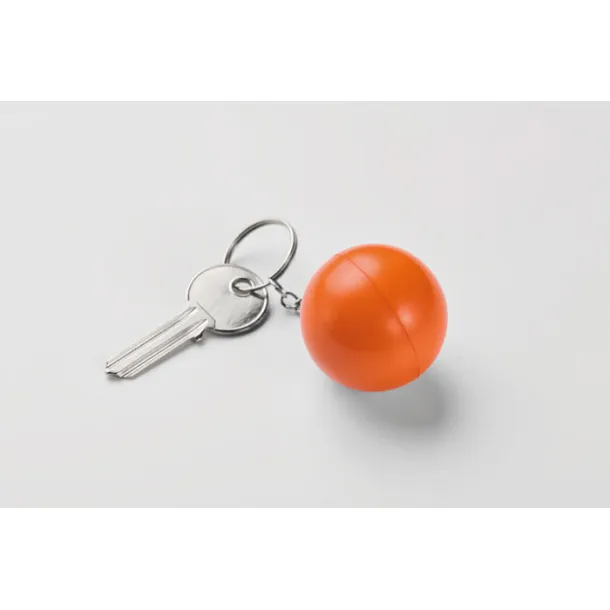 CIRKELY PU ball shape key ring Orange