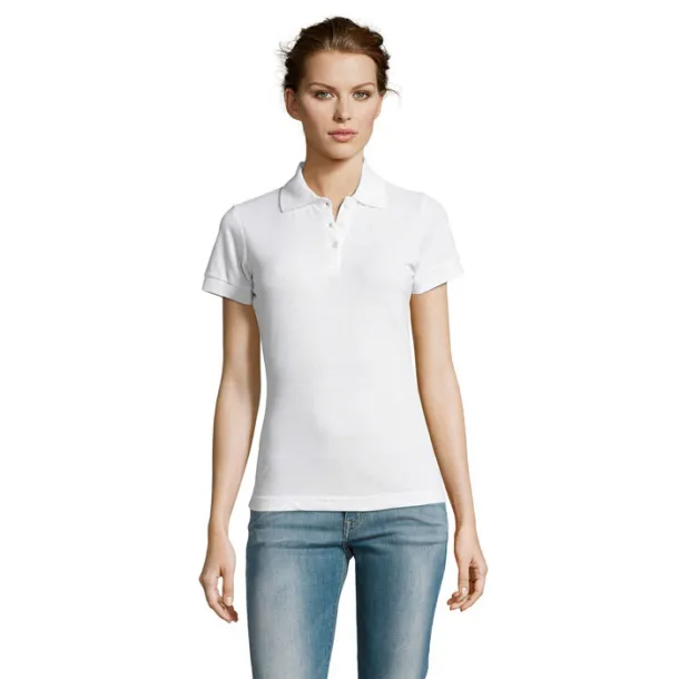 PRIME WOMEN PRIME Ženska polo majica - 200 g Bijela