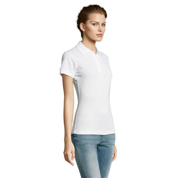 PRIME WOMEN PRIME Ženska polo majica - 200 g Bijela