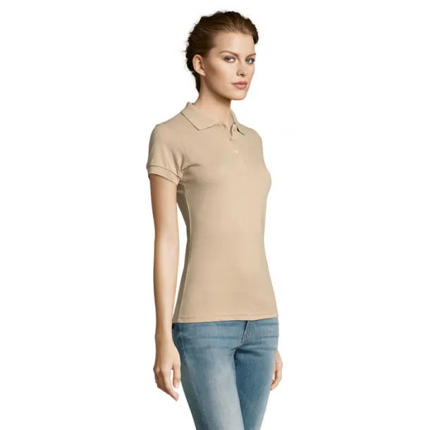 PRIME WOMEN PRIME Ženska polo majica - 200 g Sand