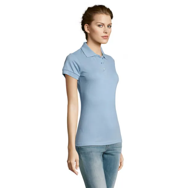 PRIME WOMEN PRIME Ženska polo majica - 200 g Nebeski plava