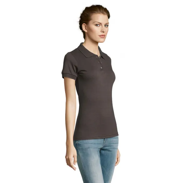 PRIME WOMEN PRIME Ženska polo majica - 200 g Tamno siva