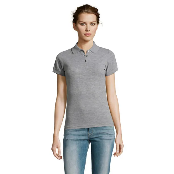 PRIME WOMEN PRIME Ženska polo majica - 200 g Siva