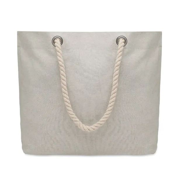 MARE Cord handle beach bag 220gr/m² Grey