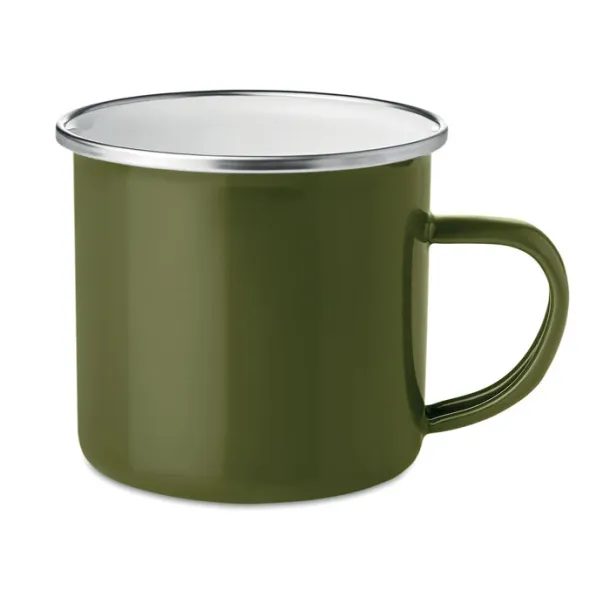 PLATEADO emajlirana metalna šalica, 350 ml Zelena