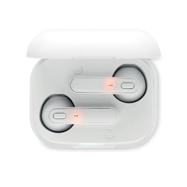 JAZZ TWS earbuds with charging base White