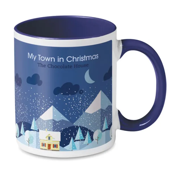 SUBLIMCOLY Coloured sublimation mug French navy