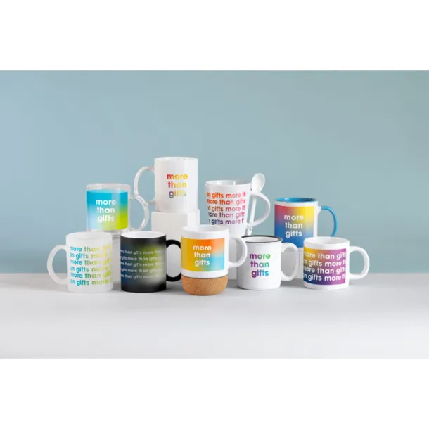 SUBLIMCOLY Coloured sublimation mug Red