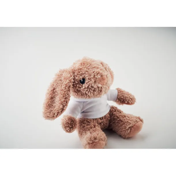 BUNNY Bunny plush wearing a hoodie White