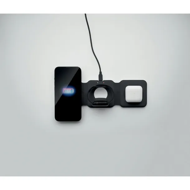 ORIO Foldable charging station Black