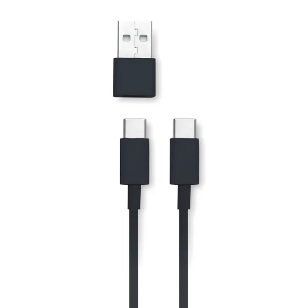 ORIO Foldable charging station Black