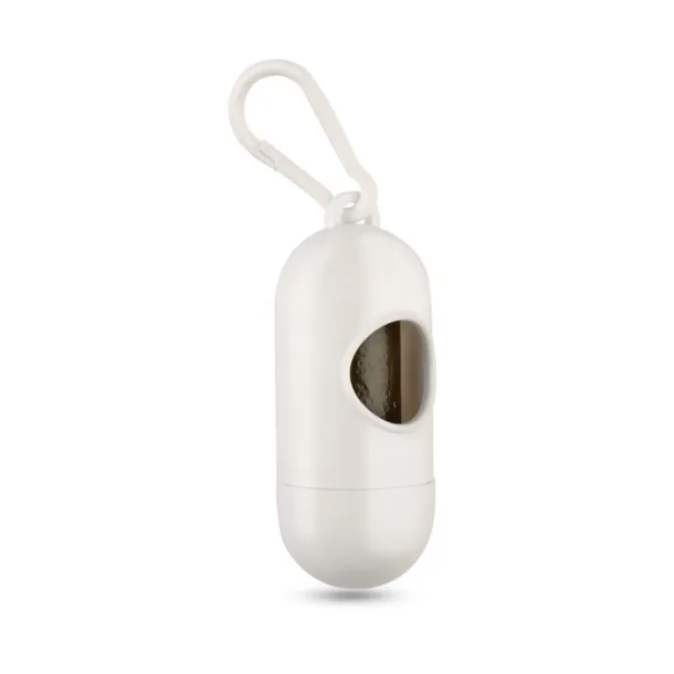 TEDY Container for pet bag w/ hook White