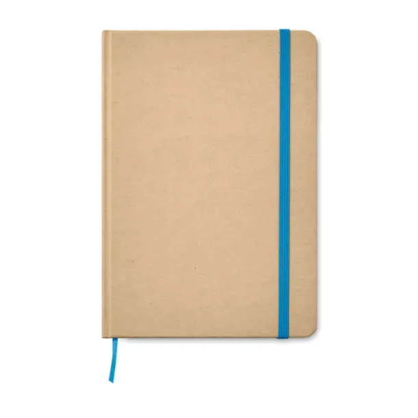 EVERWRITE notes od recikliranog kartona, A5 Plava