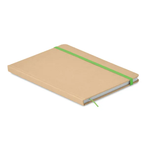 EVERWRITE notes od recikliranog kartona, A5 Limeta
